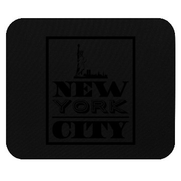 Discover New York City NYC Big Apple Print Gift Ideas Mouse Pads