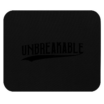 Discover unbreakable gym training hard best sticker patch Mouse Pads