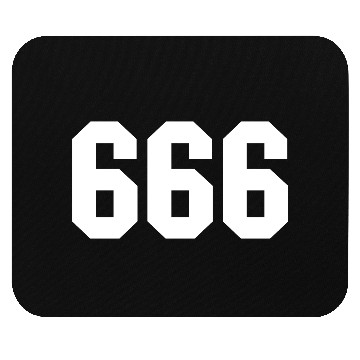 Discover The Devil Number Mouse Pads