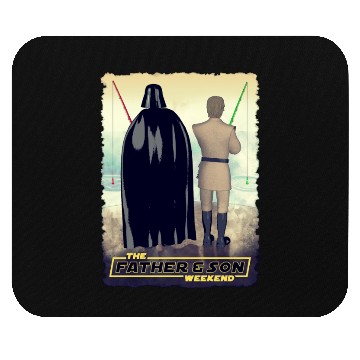 Discover Vader and Luke Weekend Mouse Pads