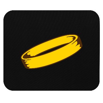 Discover wedding cool round circle marry ring jewelry bache Mouse Pads