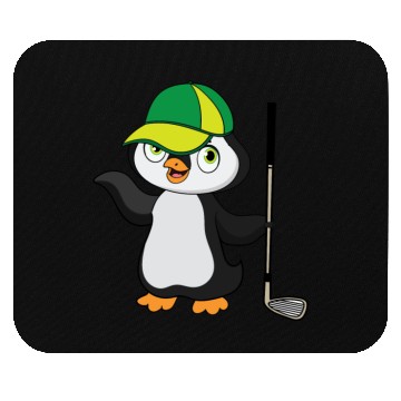 Discover Cute golf penguin Mouse Pads design for kids