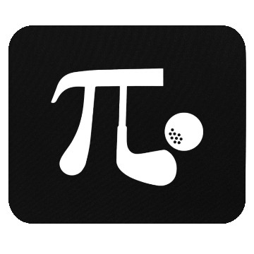 Discover Pi Day Golf Players Math Teacher Student Golfer Mouse Pads