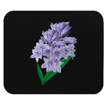 Discover Flower Spring Bluebell Violet - Gift Idea Mouse Pads