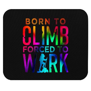 Discover Mountaineering climbing Mouse Pads