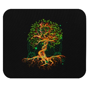 Discover DNA Tree of Life Genetics Colorful Biology Science Mouse Pads