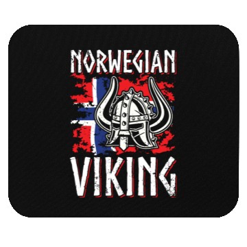 Discover Norway Viking Normans Northmen Warriors Mouse Pads