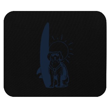 Discover Surfing Dog Mouse Pads