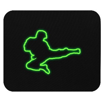 Discover Neon Tae Kwon Do Geometric Retro Gift Idea Mouse Pads