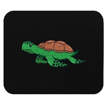 Discover Animal turtle reptile wildlife funny vector image Mouse Pads