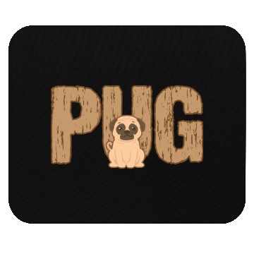 Discover Pug Mouse Pads