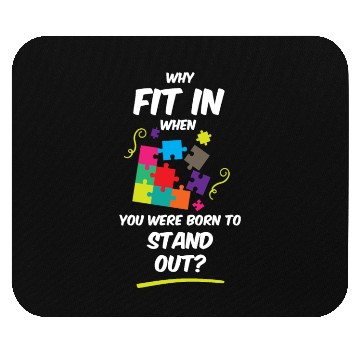 Discover Funny Stand Out Puzzle gift Mouse Pads