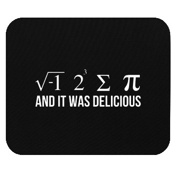 Discover and it was delicious math Mouse Pads