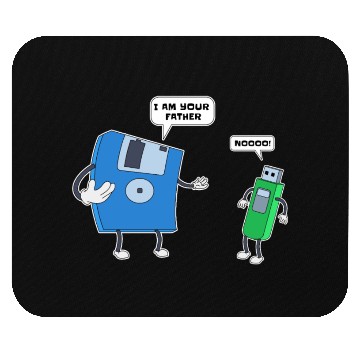 Discover Computer Engineering Father & Son Floppy Disk Gift Mouse Pads