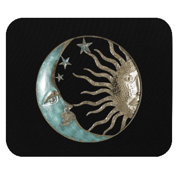 Discover Moon and sun Mouse Pads