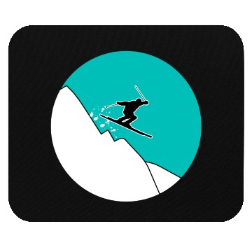 Discover Skiing mountains - gift Mouse Pads