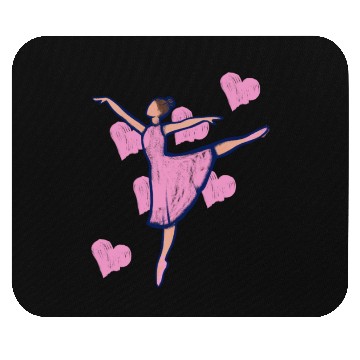 Discover Ballet Dancer Mouse Pads