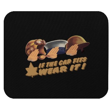 Discover World War 2 Canadian Recruitment Design Mouse Pads