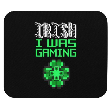Discover Video Game Gaming St Patricks Day Gamer Mouse Pads