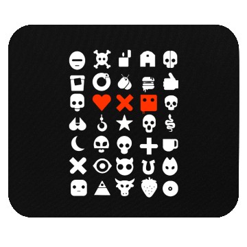 Discover love dead robot Mouse Pads