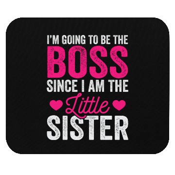 Discover Little Sister Mouse Pads, Funny Little Sister Mouse Pads