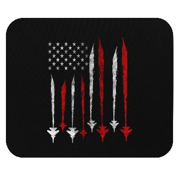 Discover US F35 Fighter Jet Aviation USA Gift Mouse Pads