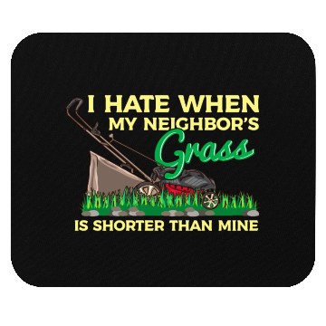 Discover Lawn Mower Gardener Gift Lawn Mowing Mouse Pads