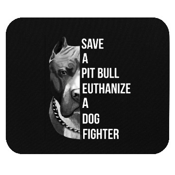 Discover save a pitbull euthanize a dog fighter pitbull Mouse Pads
