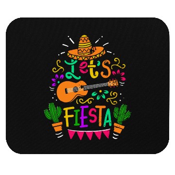 Discover Cinco De Mayo Cactus Sombrero Fiesta Guitar Funny Mouse Pads