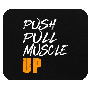 Discover Calisthenics Street Workout Push Pull Muscle Up Mouse Pads