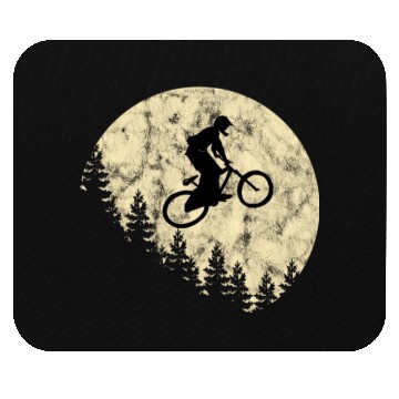Discover Mountain Bike Biker Downhill MTB BMX Mouse Pads