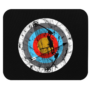 Discover Archery Target Compound Bow Gift Mouse Pads