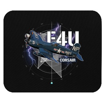 Discover F4U Corsair WWII Aircraft Gift Mouse Pads