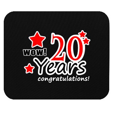 Discover 20 years anniversary Mouse Pads
