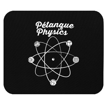 Discover Petanque Physics with Petanque Jack and Boules Mouse Pads