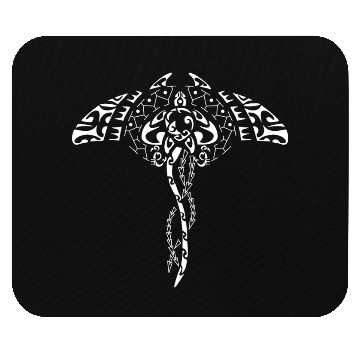 Discover Maori Tattoo Rays Wisdom white Mouse Pads
