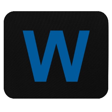 Discover Chicago Blue W Mouse Pads