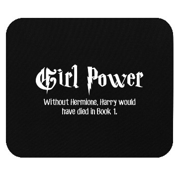 Discover Wizard Girl Power Sorcerer Mythology Funny Gift Mouse Pads