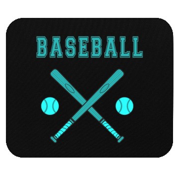 Discover Baseball bat with balls Bat Mouse Pads