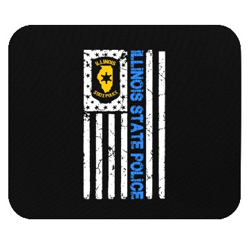 Discover ILLINOIS STATE POLICE Mouse Pads
