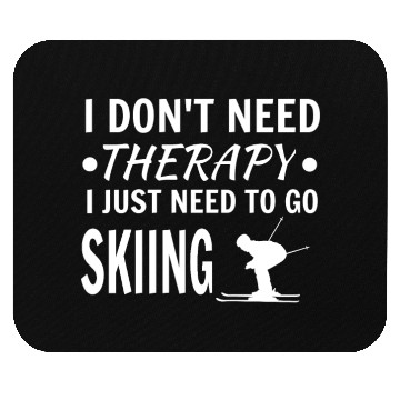 Discover Skiing Mouse Pads