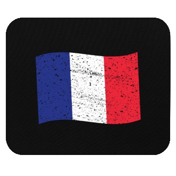Discover France Flag French Flag Tricolore France Mouse Pads