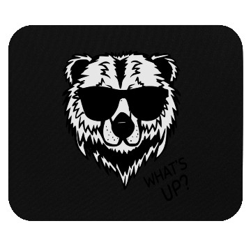 Discover Funny Cool Panda Mouse Pads