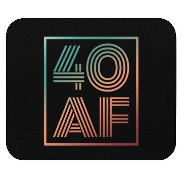 Discover 40th Birthday Mouse Pads