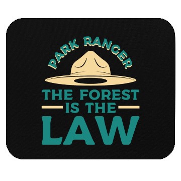 Discover Park Ranger Law Gift Mouse Pads