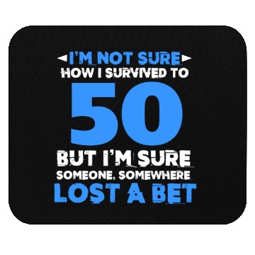 Discover 50th Birthday Mouse Pads