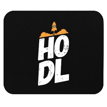 Discover Bitcoin Crypto Cryptocurrency Sayings HODL Mouse Pads