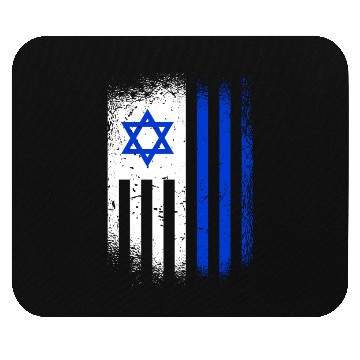 Discover Israel Flags Design / Jerusalem Haifa Tel-Aviv Mouse Pads
