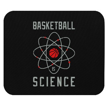 Discover Basketball is science Mouse Pads