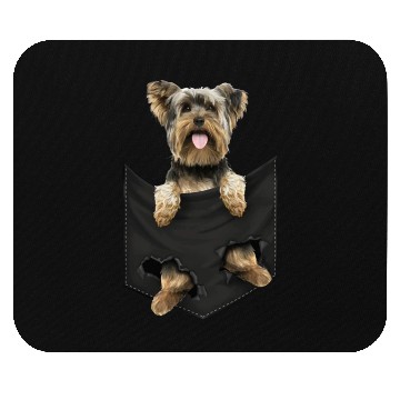 Discover yorkshire terrier pocket mid classic dogs Mouse Pads